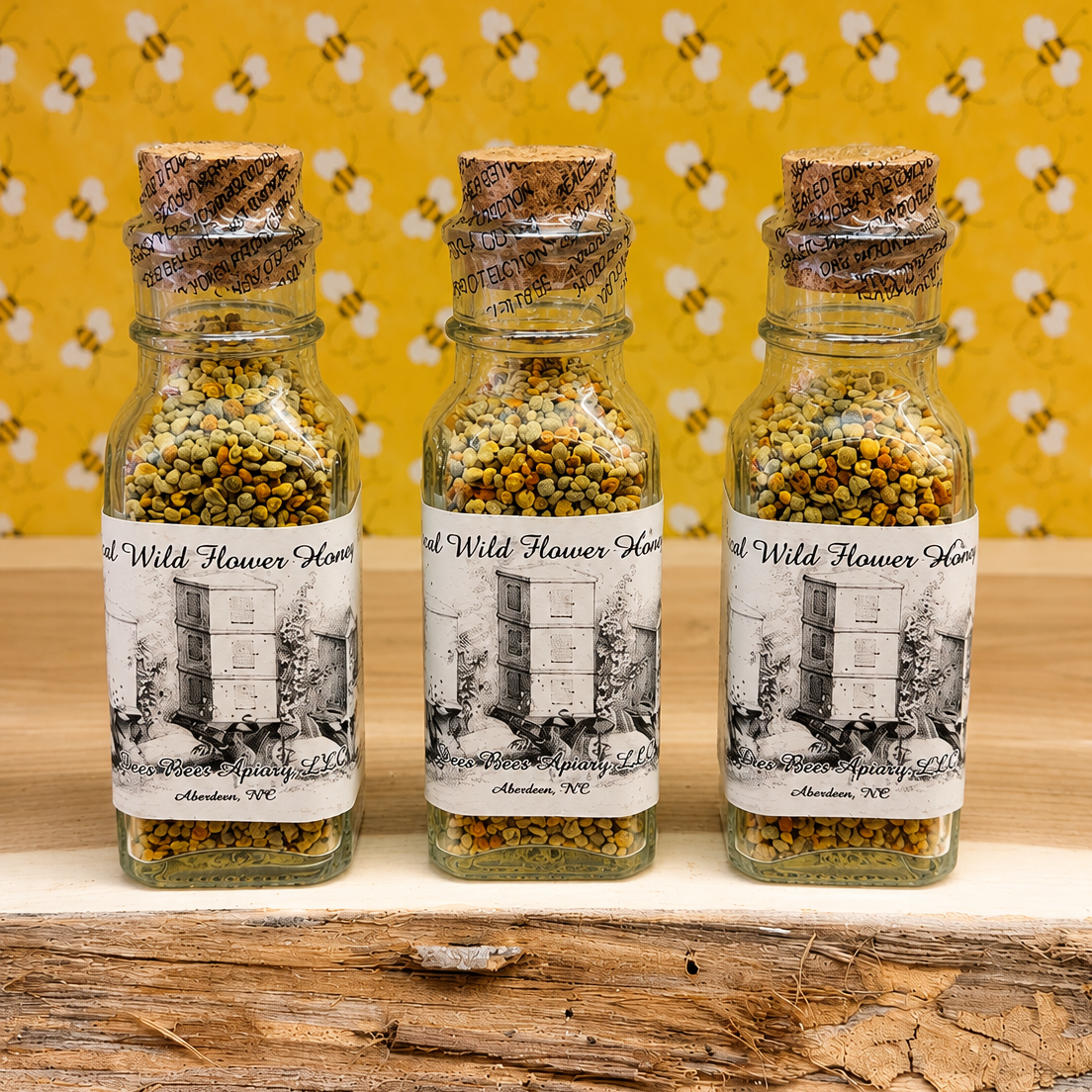 Locally Foraged Raw Bee Pollen