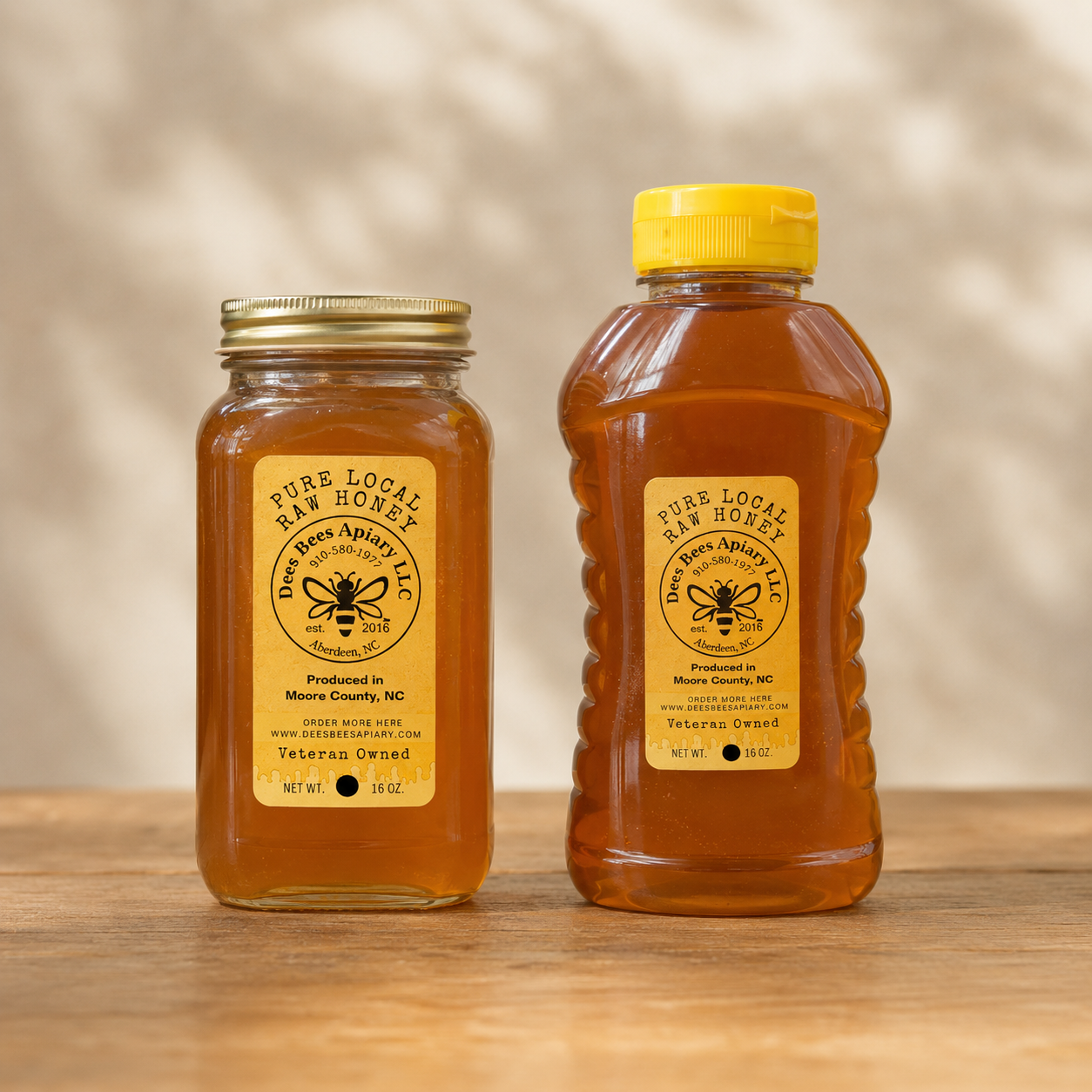 Moore County Local Raw Honey